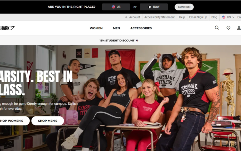Shopify POD Custom Apparel — Gymshark-Inspired